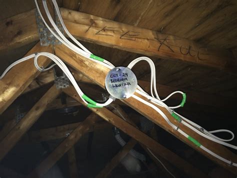 Electrical Wiring In Attic Attic Exposed Wiring