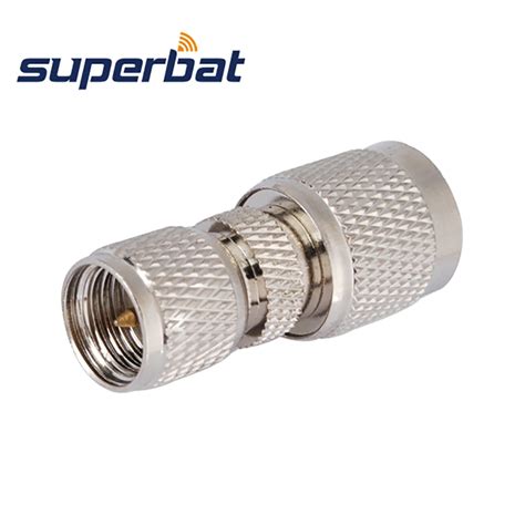 Superbat Pcs Free Shipping Mini Uhf Tnc Adapter Mini Uhf Male Plug To