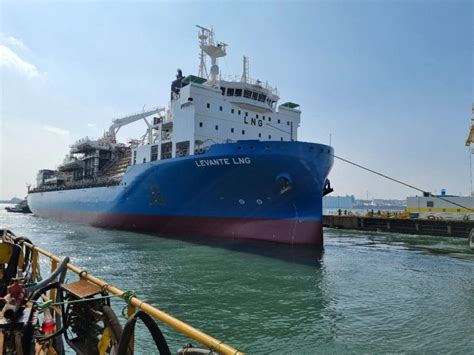 Hyundai Mipo Launches Lng Bunkering Vessel For Enagas Unit And