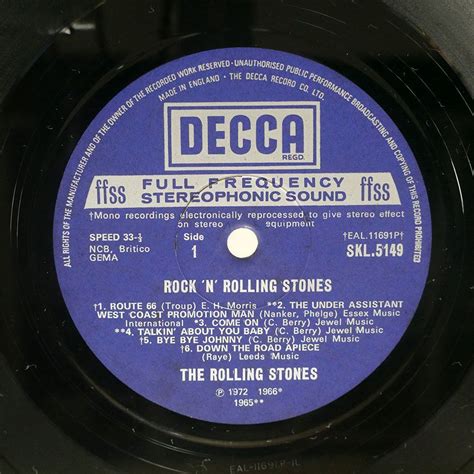 Rolling Stones Rock N Rolling Stones Decca Skl Lp Rolling Stones