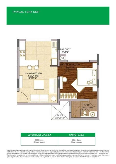 200以上 1 bhk flat plan with dimensions 180866 What is 1 bhk and 2bhk