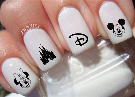 Disney Nail Decals De Amnails En Etsy Https Etsy Es