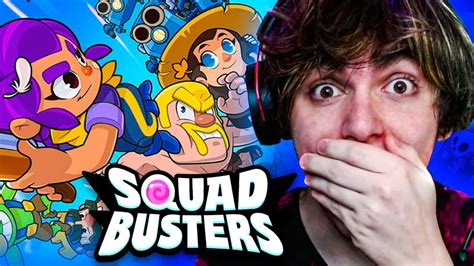 Probé El Nuevo Juego De Supercell Squad Busters Youtube