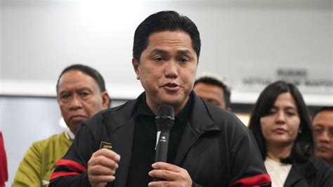 Erick Thohir Akan Merger Garuda Pelita Air Dan Citilink Keuangan News