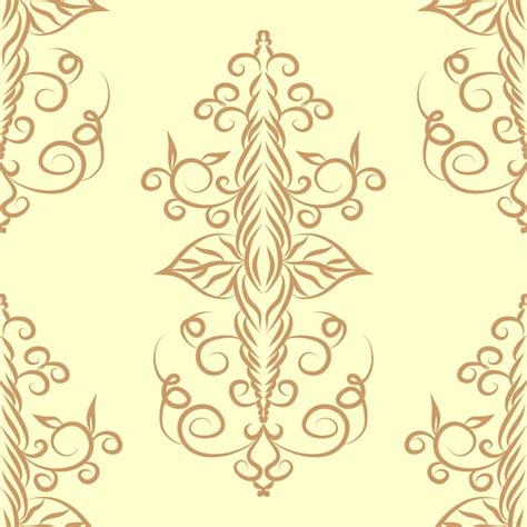 Premium Vector Seamless Ornamental Pattern