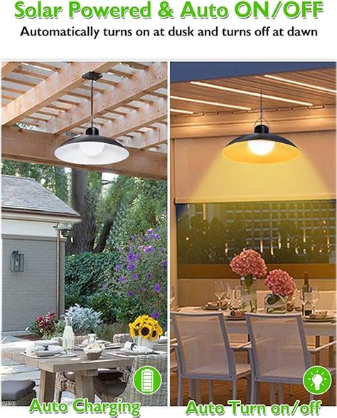 Solar Powered Indooroutdoor Solar Pendant Light Lanienterprise