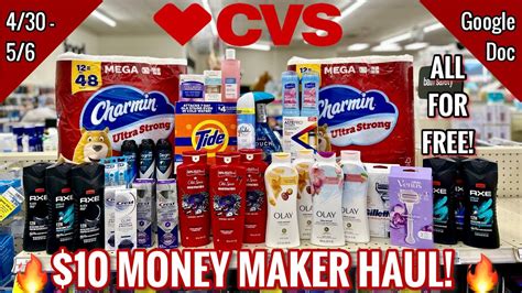 Cvs Free Cheap Couponing Deals Haul Money Maker