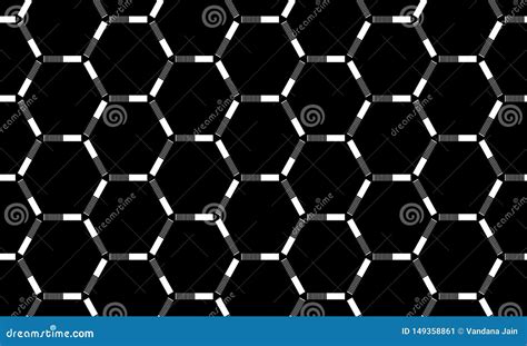 Fundo Geom Trico Preto E Branco Sem Emenda Do Teste Padr O Do Vetor