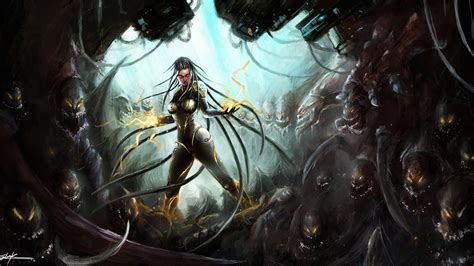 Photos Starcraft Starcraft Sarah Kerrigan Magic Monster X