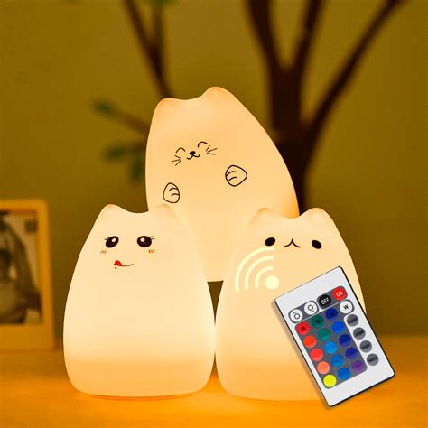 Silicone Touch Sensor Led Night Light For Children