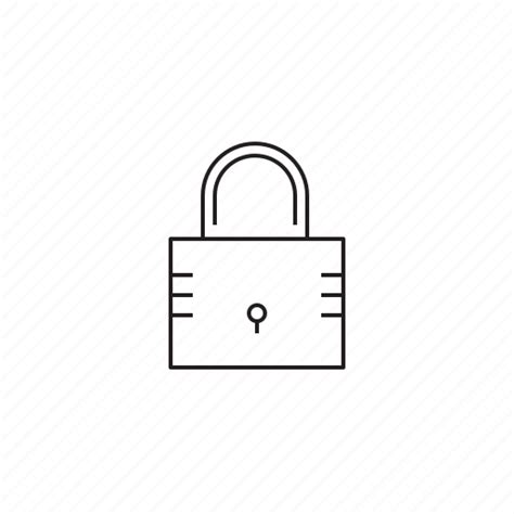 Lock Protection Safety Security Icon