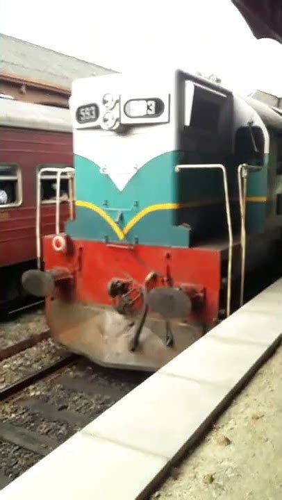 Class M2 Locomotive Engine In Colombo Fort Railway Station Shorts