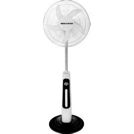 Comprá Ventilador de Pie Mega Star FAN1850 Bivolt Blanco Negro All