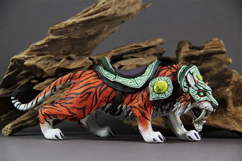 Swift Zulian Tiger World Of Warcraft Sculpture By Colibriworkshop On