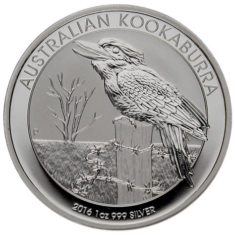 Moneda Australia Dollar Kookaburra Plata Oz Andorrano