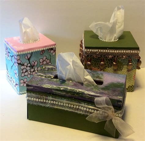 Custom Tissue Box Covers Dollar Store Crafts