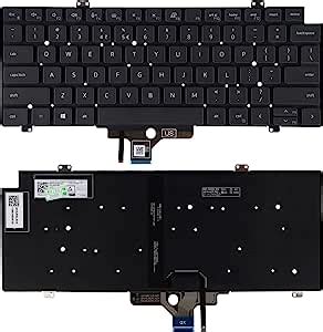 Sunmall Teclado De Repuesto Compatible Con Dell Latitude