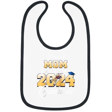 Senior 2024 Mom Class Of 2024 Senior Graduate Mom Bibs Sold By