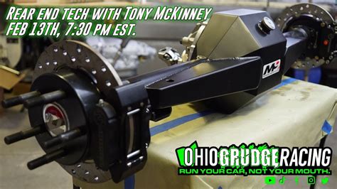 Moser Rear Axle Tech Tips With Tony Mckinney Youtube