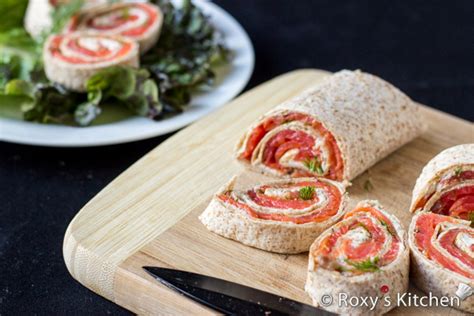 4 Ingredient Smoked Salmon Cream Cheese Roll Ups Roxys Kitchen