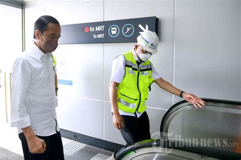 Presiden Jokowi Luncurkan TBM MRT Fase 2A Foto 1 1914718 TribunNews