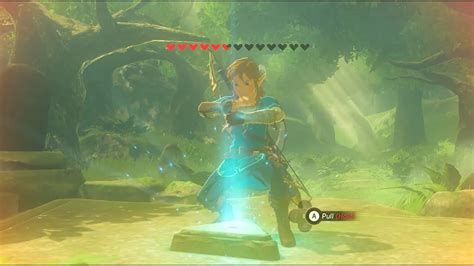 Pulling The Invisible Master Sword Botw Series Youtube