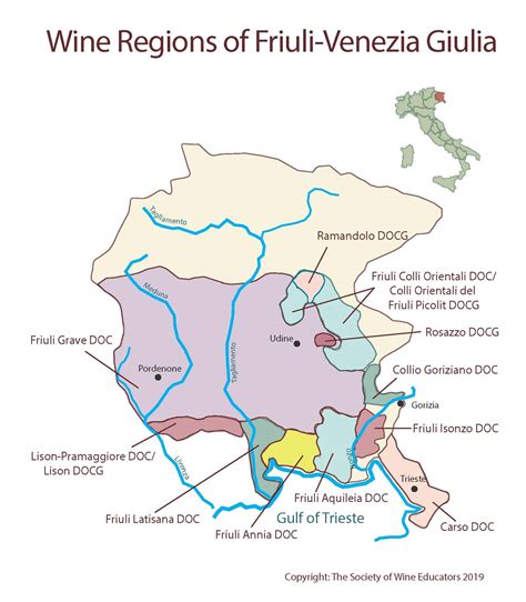 SWE Map 2021Friuli Venezia Giulia Wine Wit And Wisdom