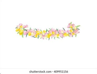 Flower Crown Over Royalty Free Licensable Stock Vectors