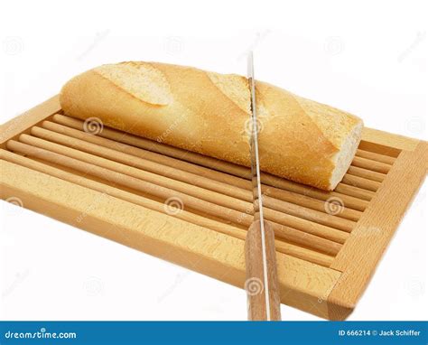 Cutting Bread Stock Images - Image: 666214