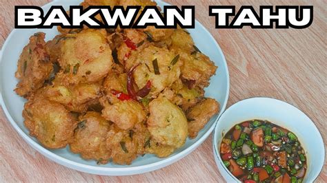 TERNYATA DIMASAK SEPERTI INI ENAK BANGET I BAKWAN TAHU I PERKEDEL TAHU