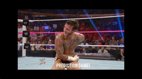 Wwe Battleground 2013 Cm Punk Vs Ryback Result Youtube