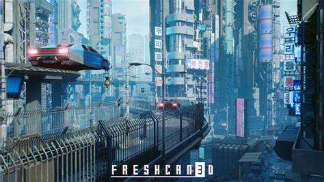 Dystopian City Environment Cyberpunk Cyberpunk City Cyberpunk