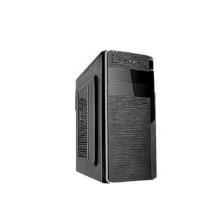 Jual Casing PC Simbadda Sim V 3120 Full Black Design PSU 380 Watt