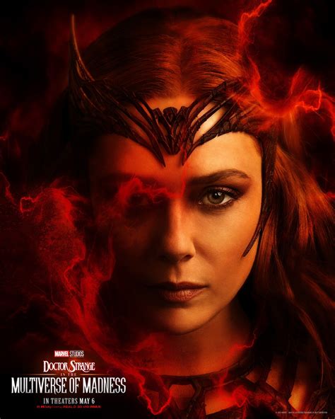 Elizabeth Olsen As Wanda Maximoff Scarlet Witch Doctor Strange In The