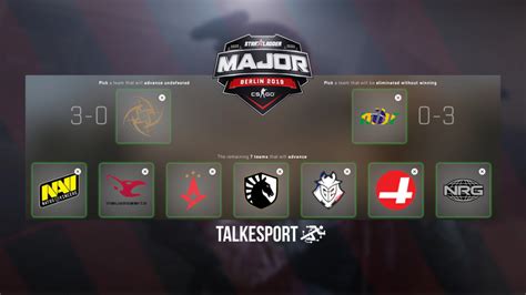 Starladder Berlin Csgo Major Legends Stage Pick Em Talkesport