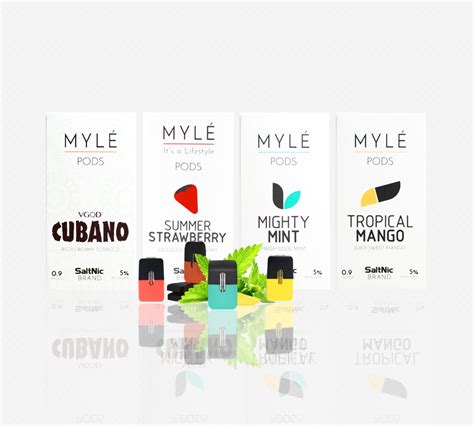 SaltNic MYLE PODS - Ejuice Distributor Online | XLVAPE