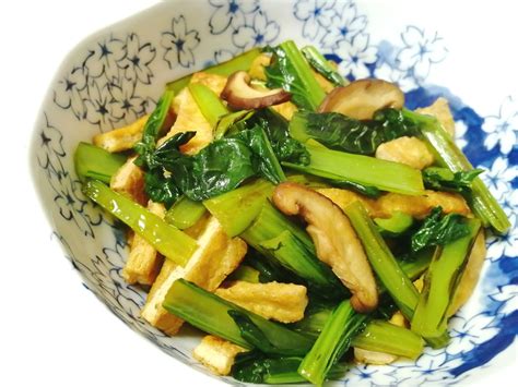 直ぐ出来る簡単副菜『そら豆のさつま揚げ』『小松菜と薄揚げ炒め煮』 ふくろうママのお料理ノート