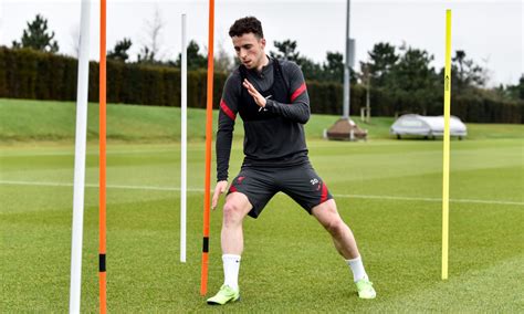 Diogo Jota returns to Liverpool training after lengthy injury spell