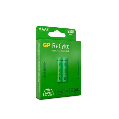 Gp Batteries Recyko Nimh Battery Aaa Mah Techinn