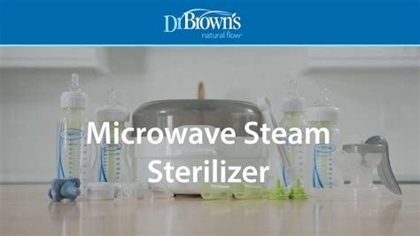 Dr Browns Natural Flow Baby Bottle Microwave Steam Sterilizer