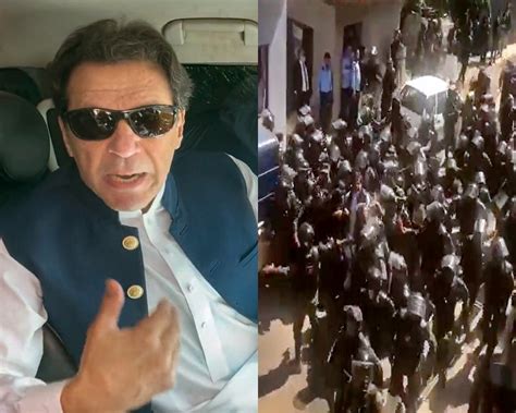 Imran Khan Arrested From Outside Islamabad High Court Says His Party