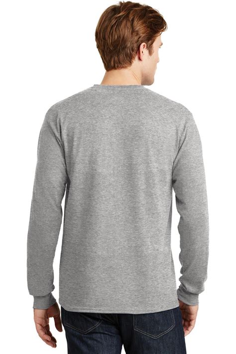 Gildan® Dryblend® 50 Cotton 50 Poly Long Sleeve T Shirt 8400