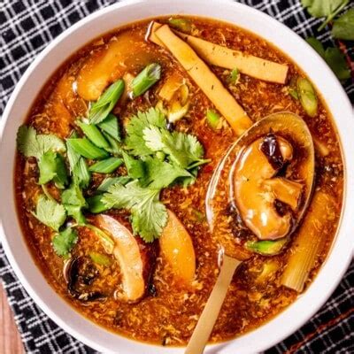 Hot And Sour Soup Chinese Takeout Style Recipe