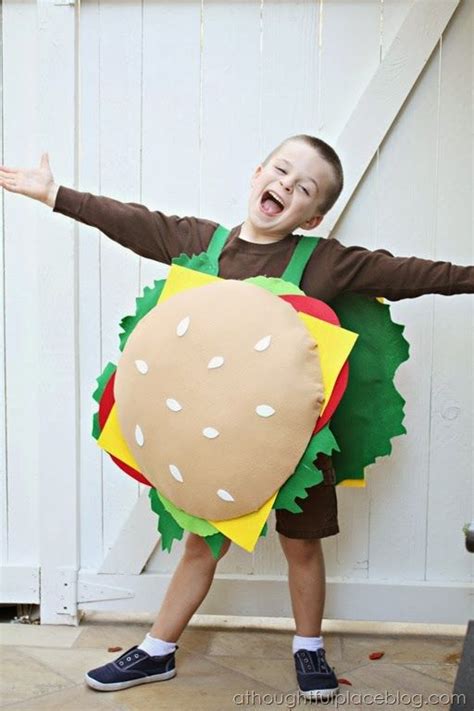 Cheeseburger Halloween Costume A Thoughtful Place Food Halloween