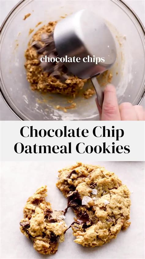 Healthy Oatmeal Chocolate Chip Cookies Vegan Gluten Free Artofit