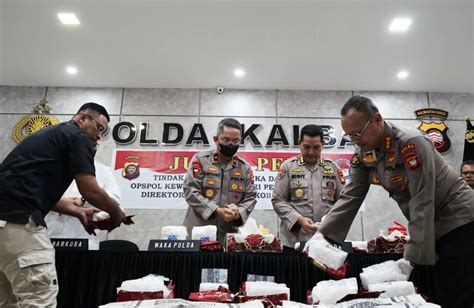 Polis Indonesia Tumpaskan Sindiket Edar Kg Syabu Dari Malaysia