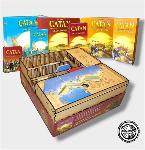 Insert Organizer Do Gry Catan Eglarze Miasta I Rycerze