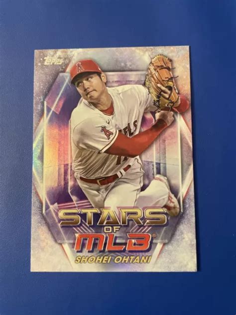 Shohei Ohtani Topps Stars Of Mlb Insert Smlb Los Angeles Angels