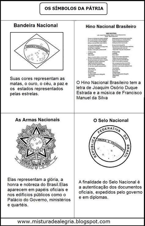 Centro M E B I Carlos Drummond De Andrade S Mbolos Nacionais