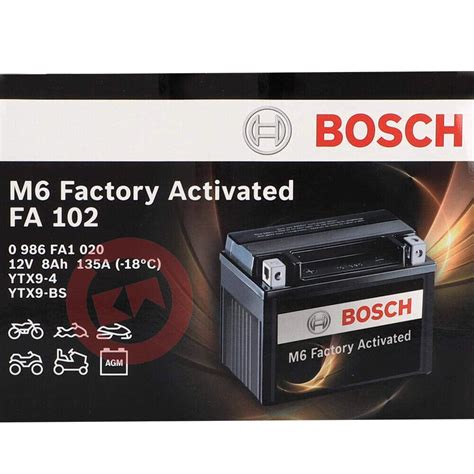 Batterie Bosch Scell E Ytx Bs Ah Honda Hyosung Gv Aquila Rx D Sm